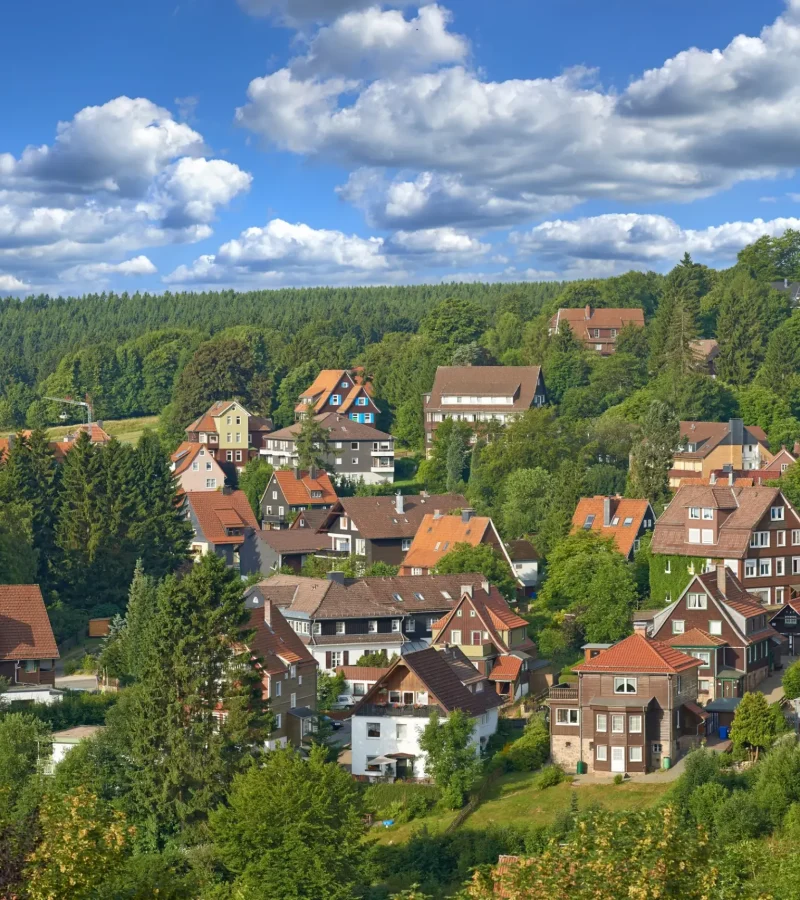Picturesque German village Picturesque German village